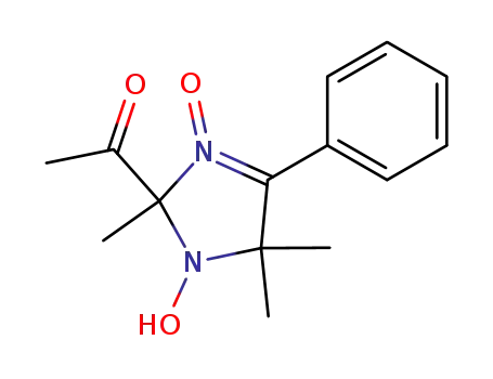 Ethanone,
1-(2,5-dihydro-1-hydroxy-2,5,5-trimethyl-3-oxido-4-phenyl-1H-imidazol-
2-yl)-