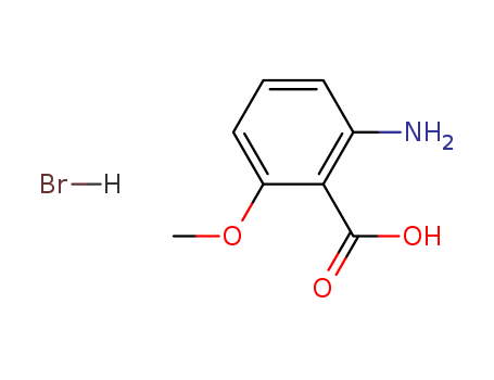 2-amino-6-methoxybenzoic acid hydrobromide