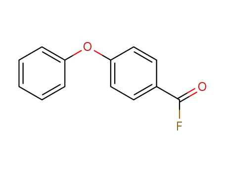 Molecular Structure of 370-12-7 (4-phenoxybenzoyl fluoride)