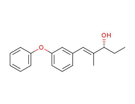1-Penten-3-ol, 2-methyl-1-(3-phenoxyphenyl)-, (R-(E))-
