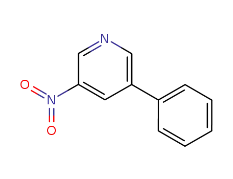 Molecular Structure of 123792-62-1 (3-NITRO-5-PHENYLPYRIDINE)