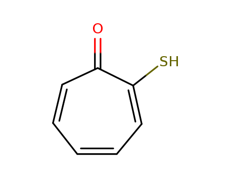 2,4,6-Cycloheptatrien-1-one,2-mercapto-
