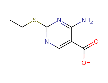 4-AMINO-5-CARBOXY-2-ETHYL-MERCAPTOPYRIMIDINE