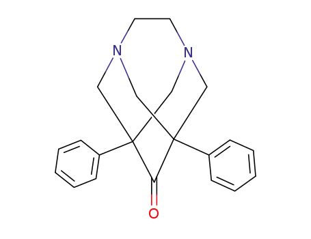 1,8-diphenyl-3,6-diazatricyclo<4.3.1.1<sup>3,8</sup>>undecan-9-one