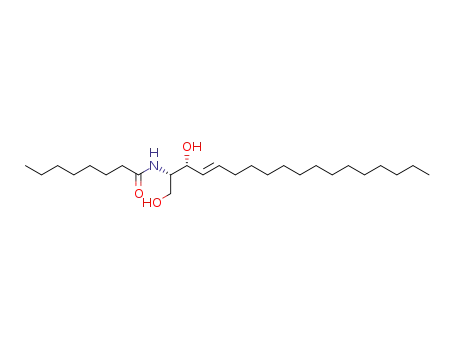 Molecular Structure of 74713-59-0 (C8 CERAMIDE)