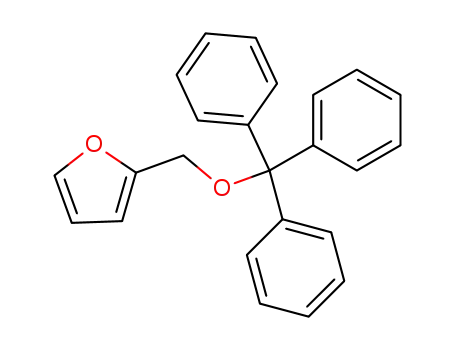 Molecular Structure of 3929-76-8 (Furan, 2-[(triphenylmethoxy)methyl]-)