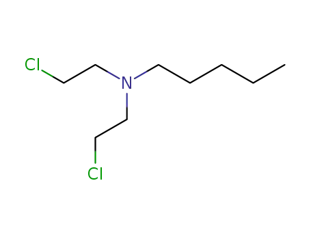 N,N-bis(2-chloroethyl)pentan-1-amine