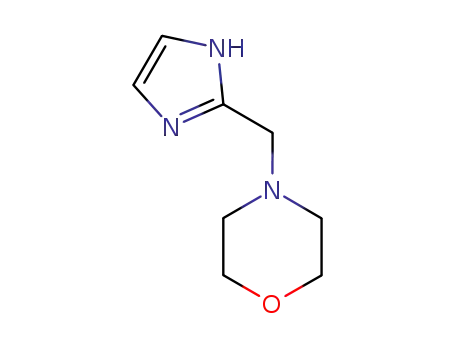 Molecular Structure of 54534-92-8 (4-(1H-IMIDAZOL-2-YLMETHYL)-MORPHOLINE)