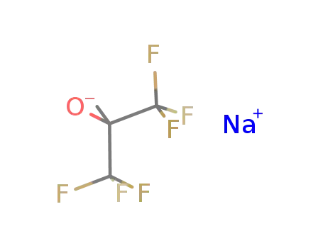Molecular Structure of 59857-46-4 (2-Propanol, 1,1,1,3,3,3-hexafluoro-2-methyl-, sodium salt)