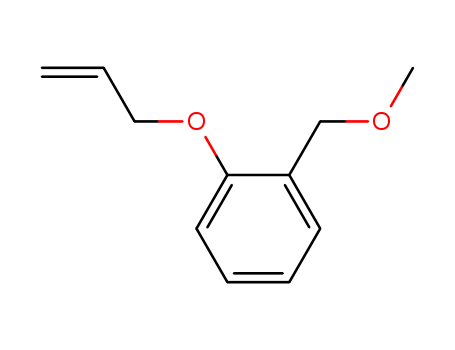 Molecular Structure of 110731-13-0 (Benzene, 1-(methoxymethyl)-2-(2-propenyloxy)-)