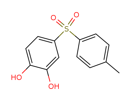 Molecular Structure of 107065-85-0 (1,2-Benzenediol, 4-[(4-methylphenyl)sulfonyl]-)