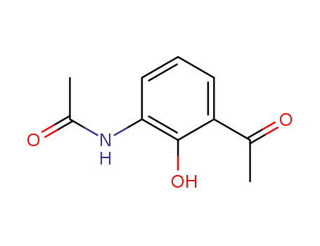 Molecular Structure of 103205-33-0 (3'-Acetylamino-2'-hydroxyacetophenone)