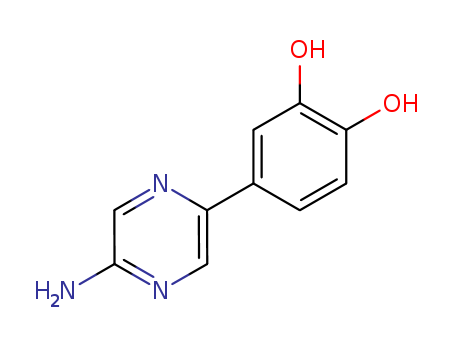 1,2-Benzenediol,4-(5-amino-2-pyrazinyl)-