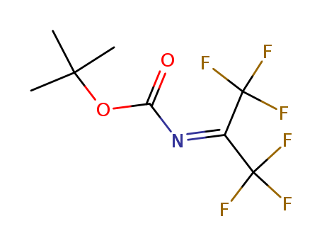 tert-Butyl (2,2,2-trifluoro-1-trifluoromethyl-ethylidene)-carbamate