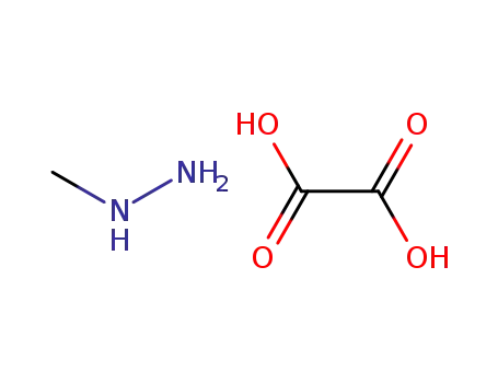 Molecular Structure of 32064-64-5 (methylhydrazine ethanedioate (1:1))