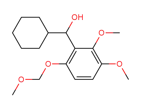 Benzenemethanol, a-cyclohexyl-2,3-dimethoxy-6-(methoxymethoxy)-