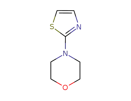 Molecular Structure of 21429-06-1 (4-(1,3-Thiazol-2-yl)morpholine)