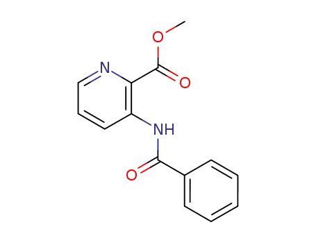 2-Pyridinecarboxylic acid, 3-(benzoylamino)-, methyl ester