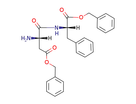 Molecular Structure of 138109-37-2 (L-Phenylalanine, N-L-a-aspartyl-, bis(phenylmethyl) ester)