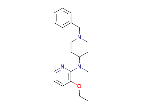 N-methyl-N-[1-(phenylmethyl)piperidin-4-yl]-3-propan-2-yloxypyridin-2-amine