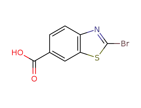 Molecular Structure of 22514-58-5 (2-BROMO-6-BENZOTHIAZOLECARBOXYLIC ACID)