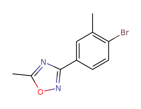 3-(4-BROMO-3-METHYLPHENYL)-5-METHYL-1,2,4-OXADIAZOLE