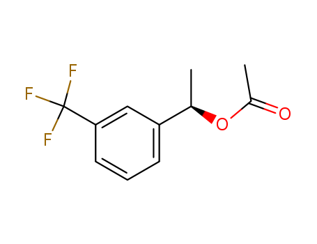 Benzenemethanol, a-methyl-3-(trifluoromethyl)-, acetate, (R)-