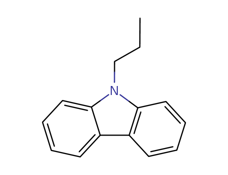 1484-10-2,9-propyl-9H-carbazole,Carbazole,9-propyl- (7CI,8CI); 9-Propylcarbazole; N-(1-Propyl)carbazole;N-Propylcarbazole; NSC 151853