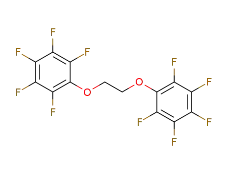 Molecular Structure of 6719-70-6 (ethyleneglycol bispentafluorophenyl ether)