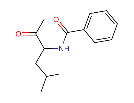 Benzamide,N-(1-acetyl-3-methylbutyl)-