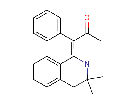 1-(α-Acetylbenzyl)-3,3-dimethyl-3,4-dihydroisoquinoline