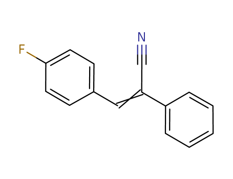 Benzene, 1-fluoro-4-(2-cyano-2-phenylethenyl)