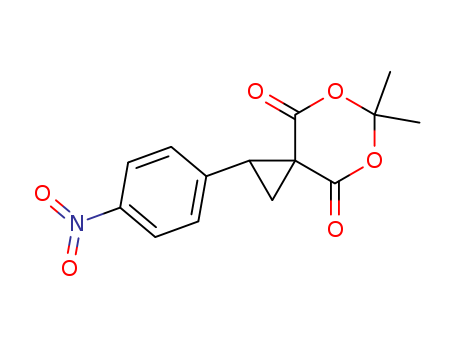 5,7-Dioxaspiro[2.5]octane-4,8-dione, 6,6-dimethyl-2-(4-nitrophenyl)-