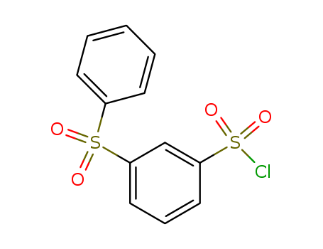 Benzenesulfonyl chloride, 3-(phenylsulfonyl)-