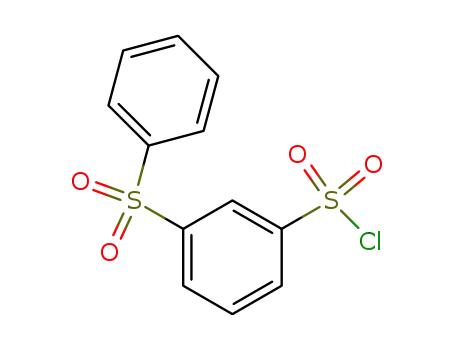 Molecular Structure of 6461-78-5 (Benzenesulfonyl chloride, 3-(phenylsulfonyl)-)