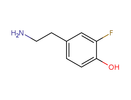 Molecular Structure of 404-84-2 (2-fluorodopamine)