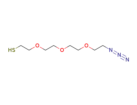 Molecular Structure of 1347750-79-1 (Thiol-dPEG5-azido)
