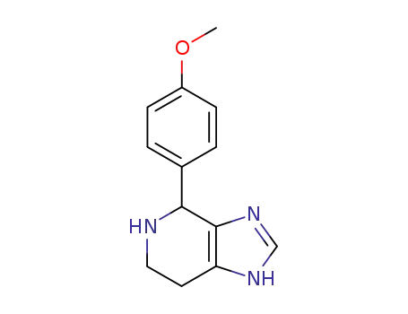 Molecular Structure of 4875-49-4 (4-(4-Methoxyphenyl)tetrahydroimidazopyridine)