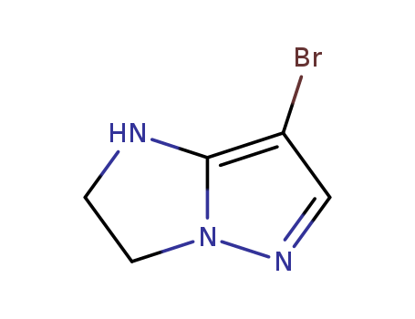 1H-Imidazo[1,2-b]pyrazole, 7-bromo-2,3-dihydro-
