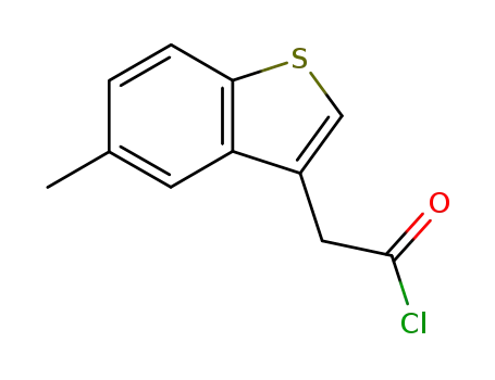 Benzo[b]thiophene-3-acetyl chloride, 5-methyl-