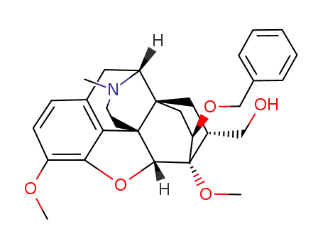 18R-benzyloxy-4,5α-epoxy-7α-hydroxymethyl-3-methoxy-17-methyl-6α,14α-ethano-isomorphinan