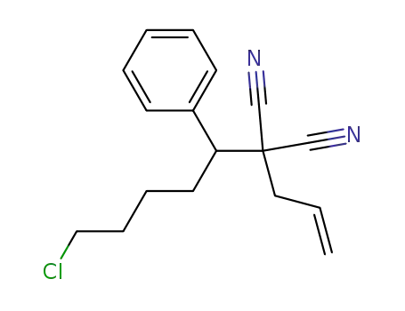 Propanedinitrile, (5-chloro-1-phenylpentyl)-2-propenyl-