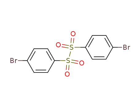 Molecular Structure of 14039-87-3 (1,2-bis(4-bromophenyl)disulfane 1,1,2,2-tetraoxide)