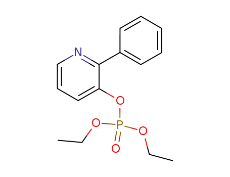 Phosphoric acid diethyl ester 2-phenyl-pyridin-3-yl ester