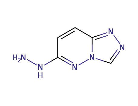 Molecular Structure of 7229-00-7 (6-Hydrazino[1,2,4]triazolo[4,3-b]pyridazine)