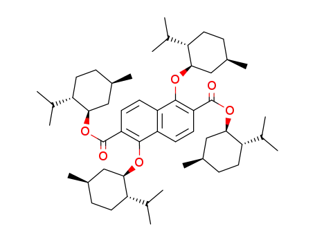 di[(1R,2S,5R)-2-isopropyl-5-methylcyclohexyl] 1,5-di[(1R,2S,5R)-2-isopropyl-5-methylcyclohexyloxy]naphthalene-2,6-dicarboxylate