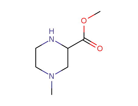 Molecular Structure of 56903-89-0 (2-Piperazinecarboxylicacid,4-methyl-,methylester(9CI))