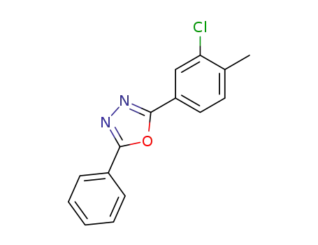 1,3,4-Oxadiazole, 2-(3-chloro-4-methylphenyl)-4-phenyl-