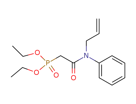 N-allyl-N-phenyl-α-(diethoxyphosphinyl)acetamide
