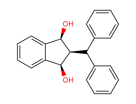 all-cis-2-(diphenylmethyl)-2,3-dihydro-1H-indene-1,3-diol